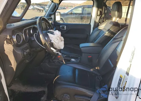 2021 Jeep Wrangler Unlimited Sahara из США, поврежденный, VIN 1C4HJXEN7MW848554